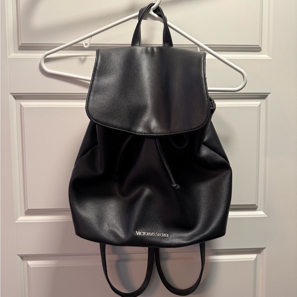 Victoria's Secret Sleek Black Backpack
